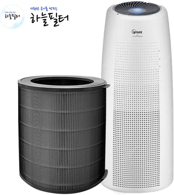 하늘 국내산 위닉스 ATQE400-HWK 공기청정기 호환필터 / 타워Q/QS, 1개, ATQE400-HWK_복합형