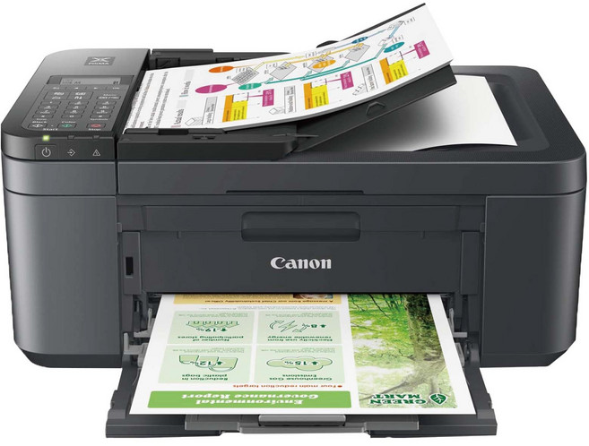 캐논 TR4640 팩스 복합기 프린터기 양면인쇄 정품 잉크세트 포함 TR4690 동일사양, TR4640복합기+정품잉크세트포함, 1