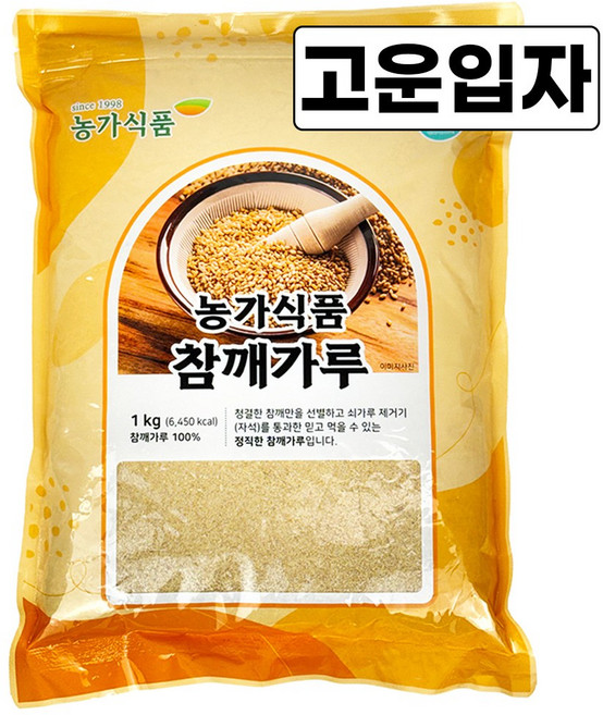 볶음 참깨가루 곱게 빻은 깨소금 참깨가루분말, 1kg, 1개