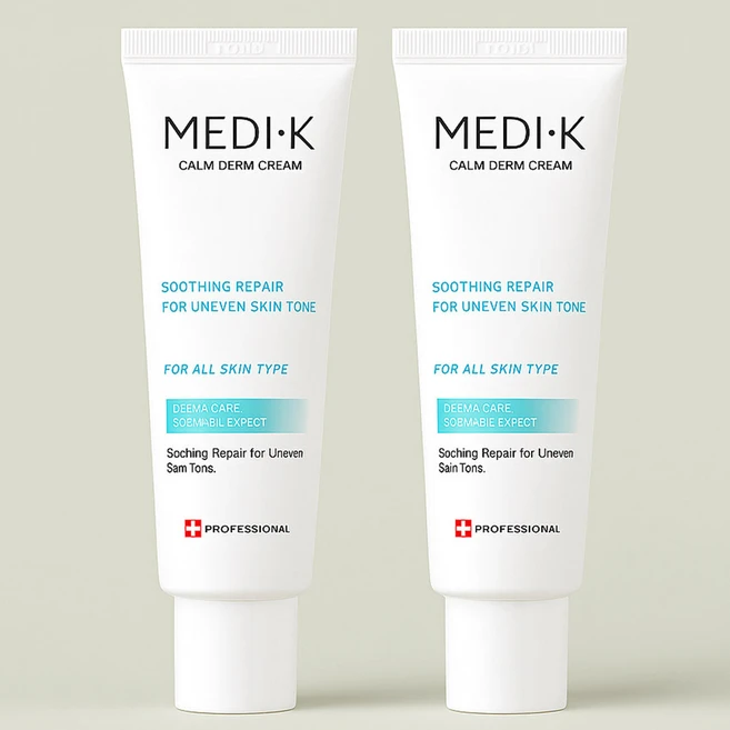 약국입점 메디케이 카밍덤 크림 대용량 50ml 멍크림 시술후 멍붓기완화 점뺀후관리 멍제거 흔적 재생크림, 2개 - 쿠팡