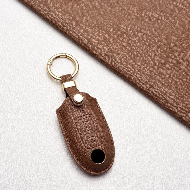 닛산/인피니티 키케이스 방스크래치 내마모성 주크/큐브/멕시마 등 전차종 + Q시리즈 (Q30 Q50 QX60 Q70) 호환, 닛산/인피니티 A3b타입(3버튼), 카푸치노