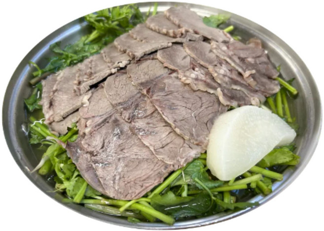 자우담 삶은 소고기 사태 슬라이스 수육 곰탕 쌀국수 냉면 고기, 1개, 1kg