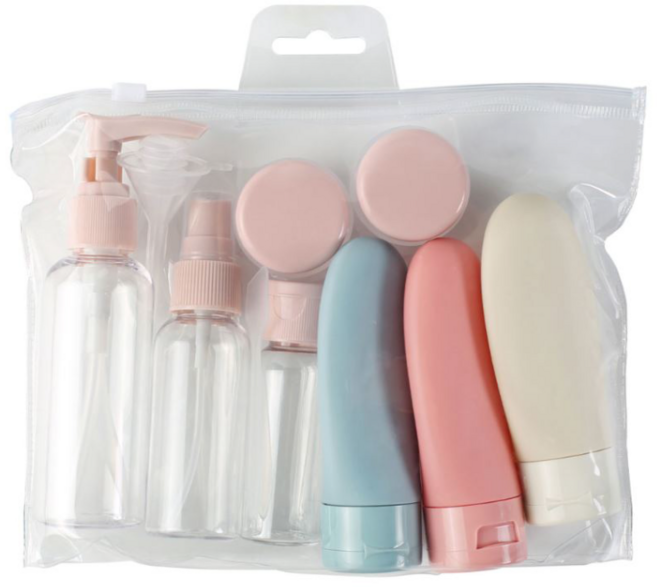 코메리 B0785 여행용 공병 디자인 컬러 세트, 1세트, NO.2