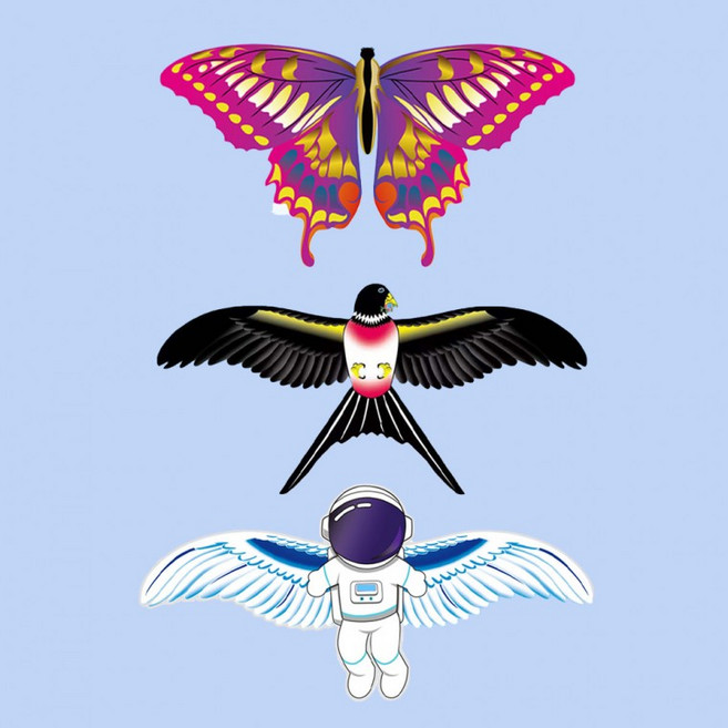 연날리기 낚시대 새연 야외 활동용, 1개, 제비