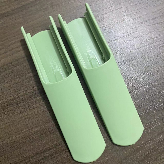 연장 글라이더 안전 미끄럼 방지 하이 체어 다리 패드 발 삽입 커버 지지대 확장 스톡크, 1개, 봄 이끼 그린