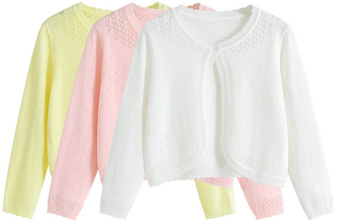 소소키즈 여아 봄 여름 가을 가디건 유아 아동 키즈 주니어 간절기 볼레로 상의