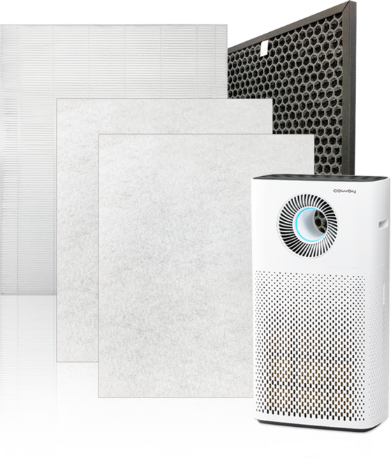 필터모아 코웨이 AP-1013F AP-1008 공기청정기 호환 필터 세트, 1세트, AP-1007/1008