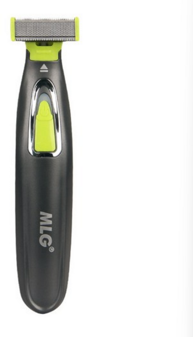 새로운 USB 충전식 세척 가능 면도기 다기능 전기 양면 치아 면도기, 검은색, LT-187, 전기 같은