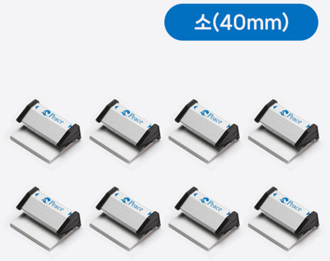 피스 메모홀더 소, 혼합 색상, 8개