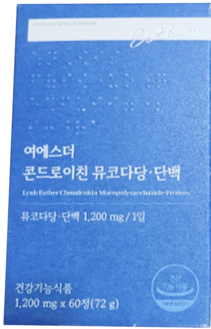 [본사직영] 여에스더 소연골 콘드로이친 뮤코다당&단백 (관절&연골 건강 기능성), 1세트, 60정 - 쿠팡