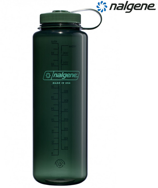 Nalgene 1500cc 寬嘴水壺 - 美國製Tritan Sustain運動水瓶, 1個