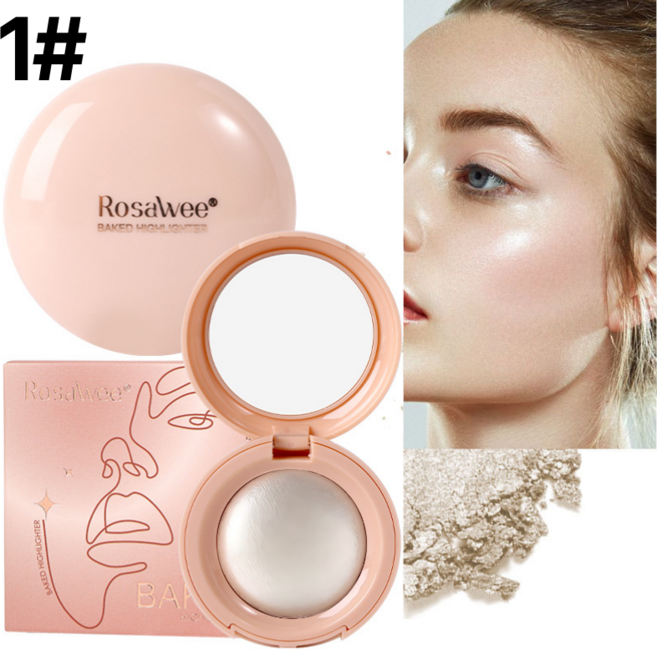 DEEPSUN 겹쳐도 자연스러운 쉐딩 하이라이트, 1개, 1# 실버 화이트