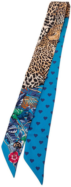 에르메스 중고 2000-2010 정글 러브 실크 트윌리 스카프