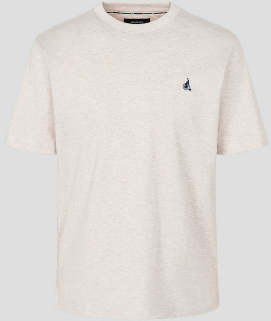 빈폴 BEANPOLE MEN 라운드 반소매 티셔츠 - 베이지 BC6242E72A 189744