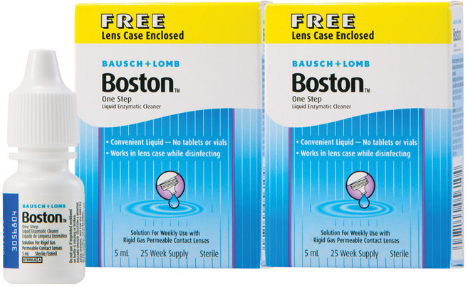 보스톤 바슈롬 원스텝 리퀴드 엔자임 단백질 제거제, 5ml, 2개