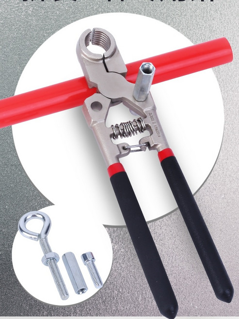 파이프클램프 보일러 분배기 배관 탈착 튜브용 지렛대 호스 분리기 겸자 20튜브 신형 펜치(패키지 1)
