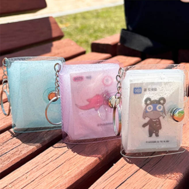 기준스토어 띠부씰 앨범 8장 반짝이앨범, 투명