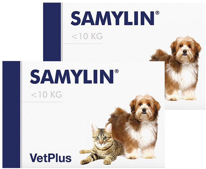 벳플러스 새밀린 강야지 고양이 겸용 간 영양제 캡슐 30개입, 심장/간, 2개