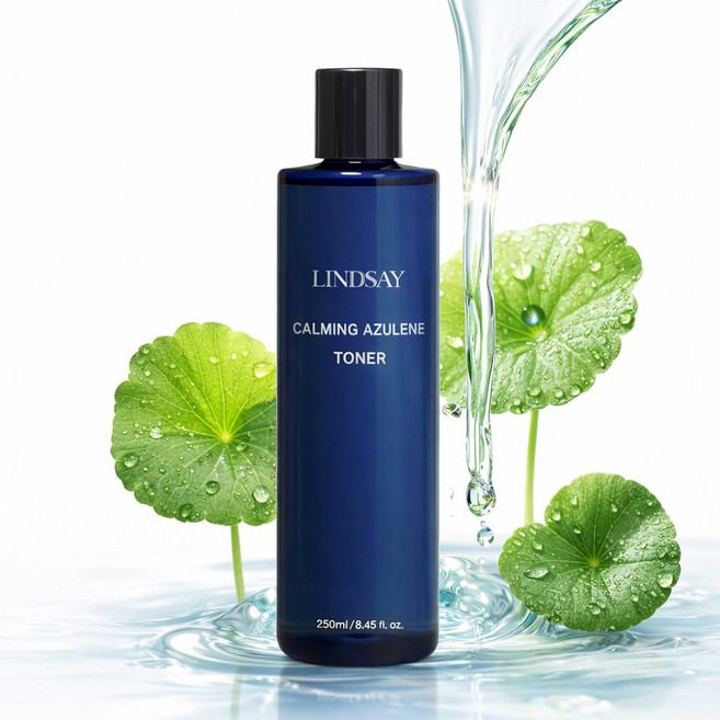 린제이 아줄렌 진정 토너 민감피부 진정케어 저자극 수분폭발 약산성 카밍토너, 1개, 250ml