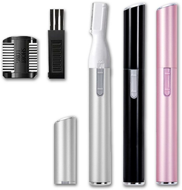 지미스홈 전동 눈썹정리기 자동, 1개, 실버