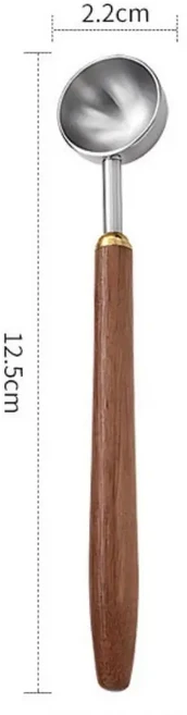 호환 긴손잡이 커피 콩 계량 스푼 호두 스쿱 304 스테인리스 스틸 분말 3ml 8, 01 3ML, 1개