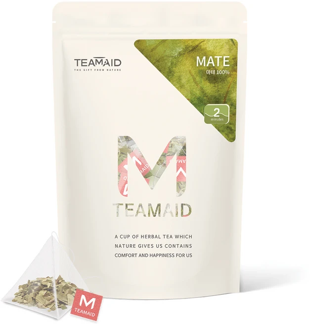 티메이드 예르바 마테차 생분해 25티백, 1개, 25개입, 2g - 쿠팡