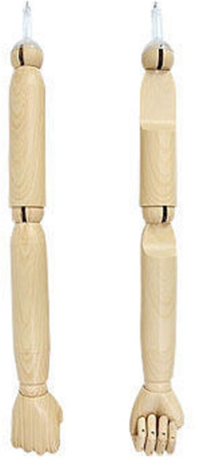 마다메이드 마네킹팔 피노키오 (플라스틱_원목), (아동), 1개