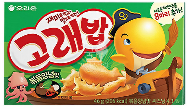 고래밥 볶음양념맛 40g 5개