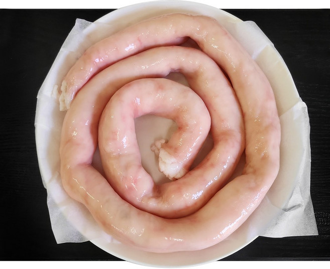 한우 국내산 소대창 통대창 500g 생 막창 염통 곱창 양 냉동 구이 전골 모듬 술안주, 1개