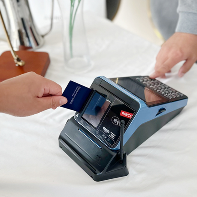 애플페이 NFC 카드단말기 KCP-C2100 배달연동 단말기 신용카드 유선 단말기 배민 페이결제 매장, 카드사 가맹이 되어 있는 개인사업자, 전화선