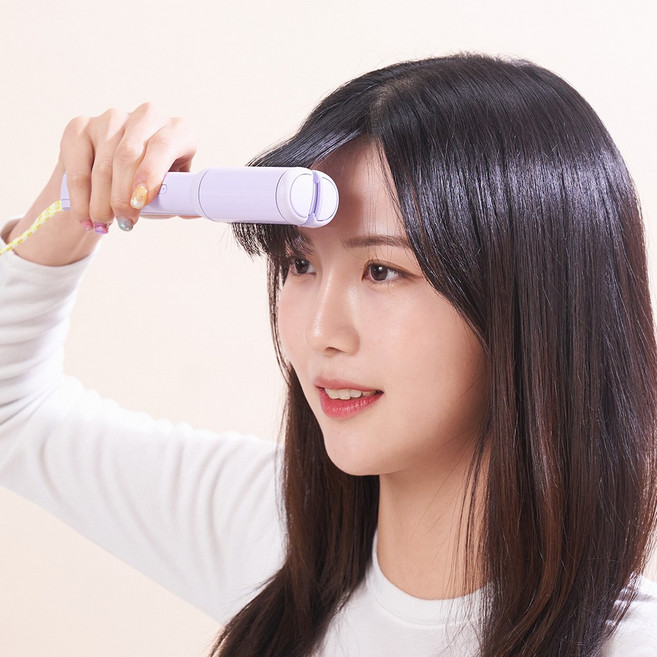 유닉스 충전용 무선 멀티 플랫 고데기, VIOLET, UCI-A2024