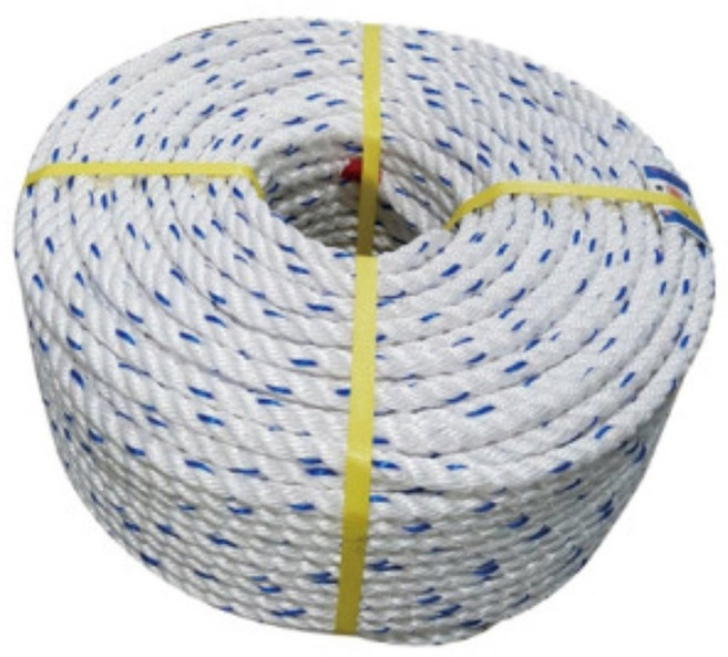 국산 pp로프 빨래줄 안전로프 로프끈 다용도 밧줄 현수막끈, 흰색, 1개