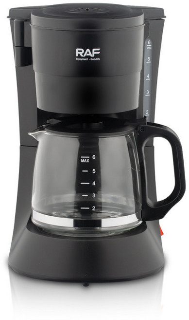 가정용 소형 커피메이커 자동 커피머신 실용적 사무실 침실 간편사용 에스프레소 블랙 커피머신, R.100, 유럽 규격 220V