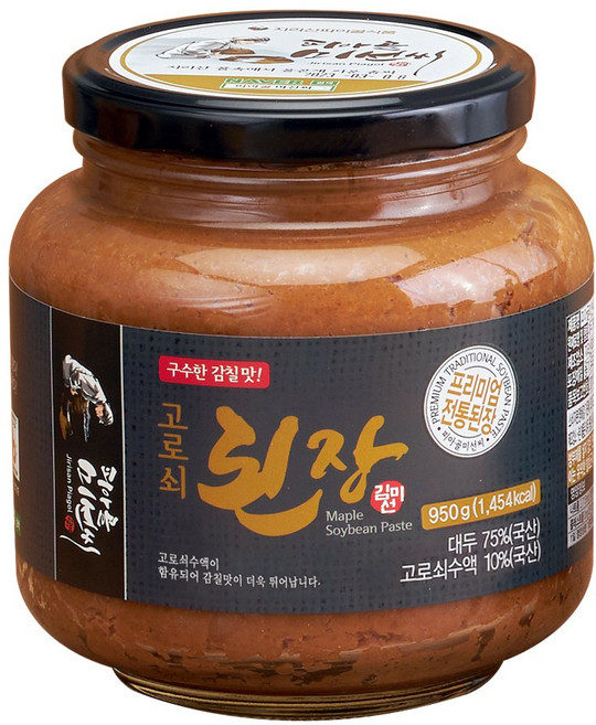 피아골미선씨 전통한식 프리미엄 고로쇠된장 950g, 1개