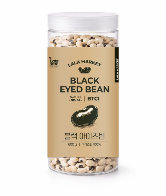 라라마켓 페루콩 블랙아이즈빈, 1개, 600g