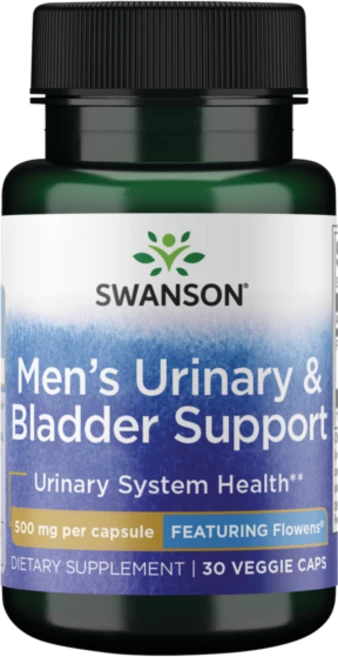 스완슨 멘스 유리너리 & 블래더 서포트 Flowens 500mg 베지 캡, 1개, 30정 - 쿠팡