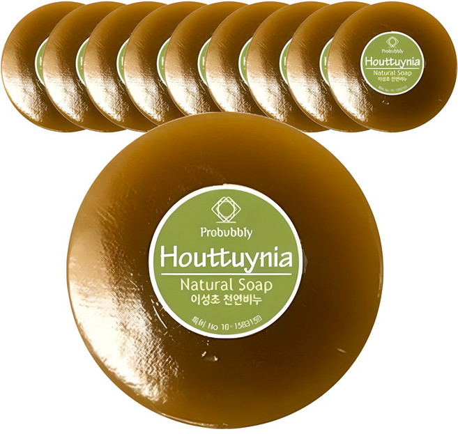 프로버블리 어성초 중성비누, 110g, 10개