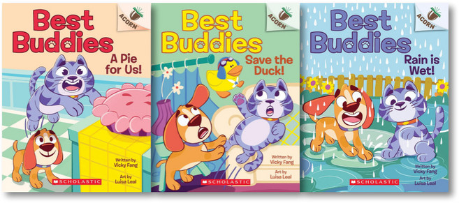[Acorn] Best Buddies #1-3 낱권 세트, SCHOLASTIC