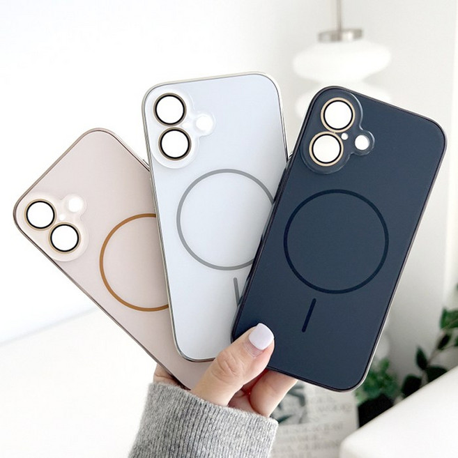 마그네틱 자석 심플무광 아이폰 케이스