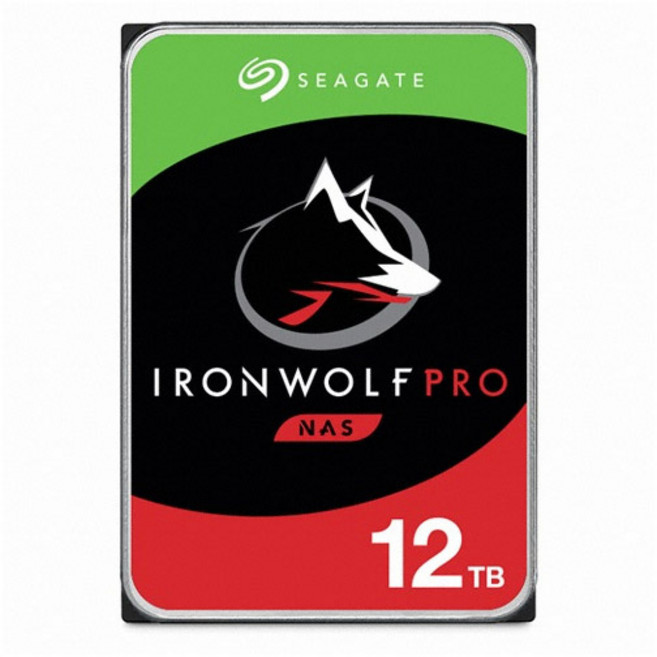 Seagate IronWolf Pro 7200/256M (ST12000NE0008 12TB) [당일무료발송], 선택1, 선택없음