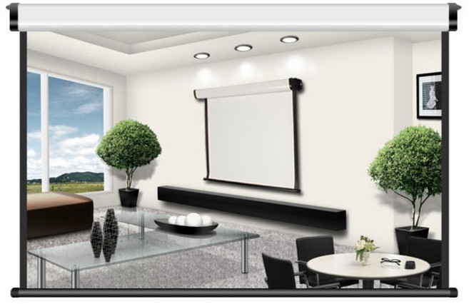 빔프로젝터 고급형 수동스크린 60 80 100 120인치 사이즈, A. 60인치