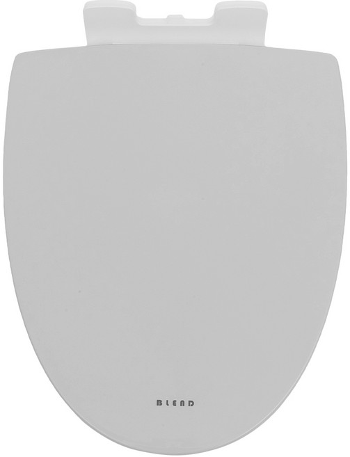 무소음 양변기 변기커버 시트뚜껑 교체, 기본형, 그레이, 1개