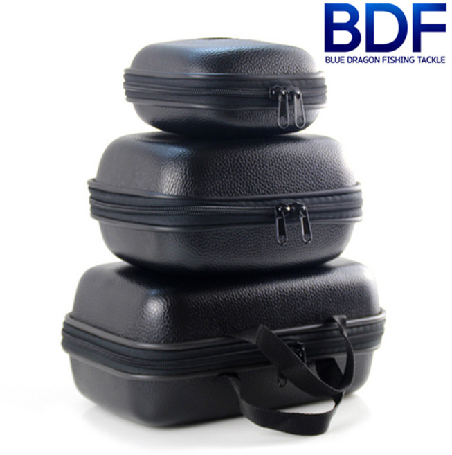청룡조구 릴 하드케이스 파우치 릴 수납가방 보호 커버 낚시 (소 중 대 택1)(단품1개), 01.소형(단품1개)
