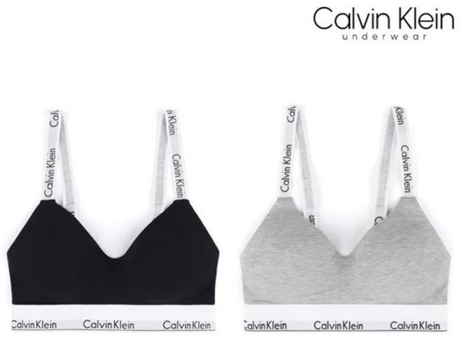 CK 여성 모던 코튼 후크 브라렛 QF7059