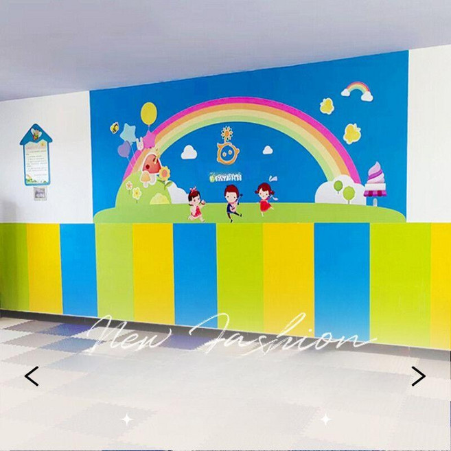 벽매트 충돌보호 쿠션 벽가드 쿠션매트, 1개, 40cmx90cmx1cm 6개 E