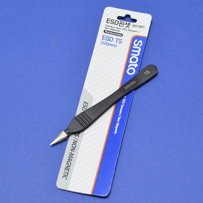 스마토 핀셋 핀셋 ESD OC (90MM), 1개