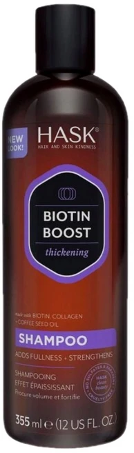 헤스크 비오틴 부스트 샴푸 Hask Biotin Boost Thickening Shampoo, 1개, 355ml - 쿠팡