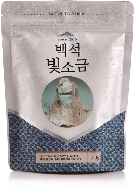 백석빛소금 반찬용소금250g, 1개, 250g