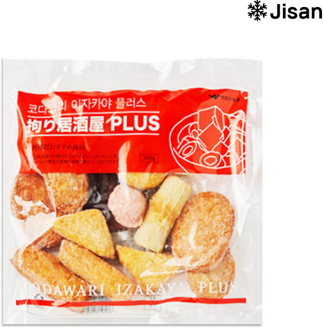 7가지 다양한 정통 와카메 코다와리 고급 오뎅세트 후쿠로 오뎅탕용 쯔유있음 총364g, 1개, 364g