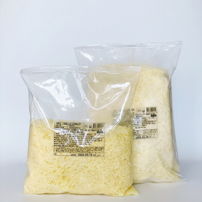눈꽃치즈 엔젤스노우 모짜렐라치즈 1kg 대용량, 1개